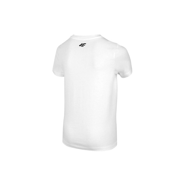 Shirts 4F JTSM003 Vit 122 - 127 cm