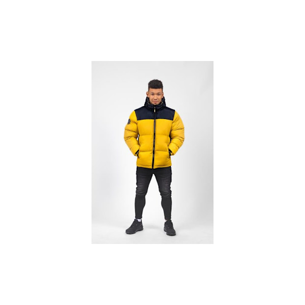 Jakker Monotox Puffer H Mustard Black Honning 172 - 178 cm/M