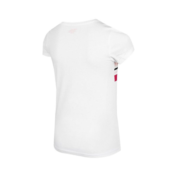 Shirts 4F JTSD004 Vit 122 - 127 cm