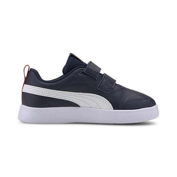 Lågskor Puma Courtflex V2 V PS Vit,Grenade 27.5