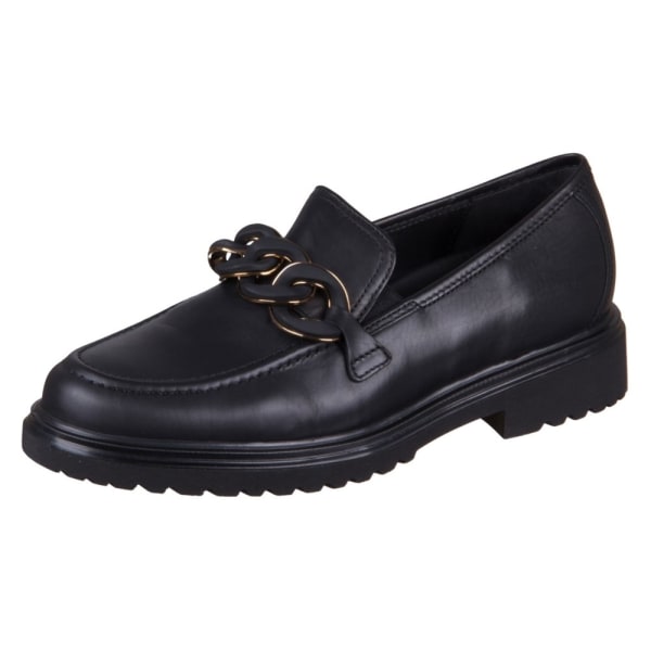 Mokkasiner Gabor 3255457 Sort 7 UK women