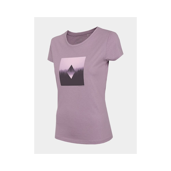 T-paidat 4F TSD061 Violetit 174 - 177 cm/XXL