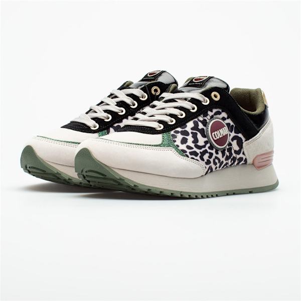 Lågskor Colmar Travis Cheeta Vit,Krämiga 40