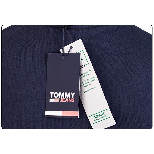 T-paidat Tommy Hilfiger DM0DM04411002 Tummansininen 169 - 173 cm/S