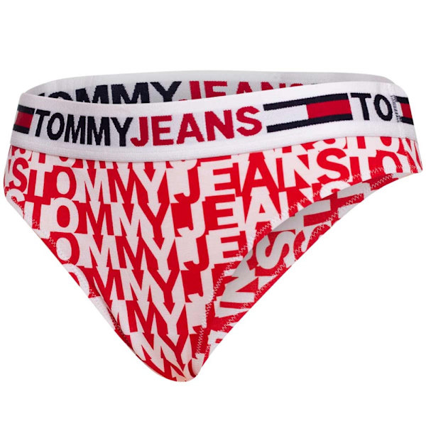 Majtki Tommy Hilfiger UW0UW0355609U Valkoiset,Punainen XS