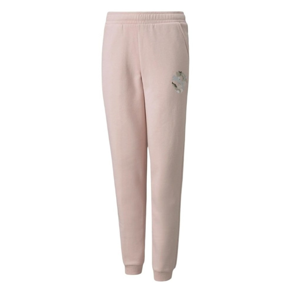 Housut Puma Alpha Sweatpants FL Vaaleanpunaiset 116 - 127 cm/XS