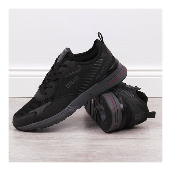Sneakers low Big Star JJ174292 Sort 41