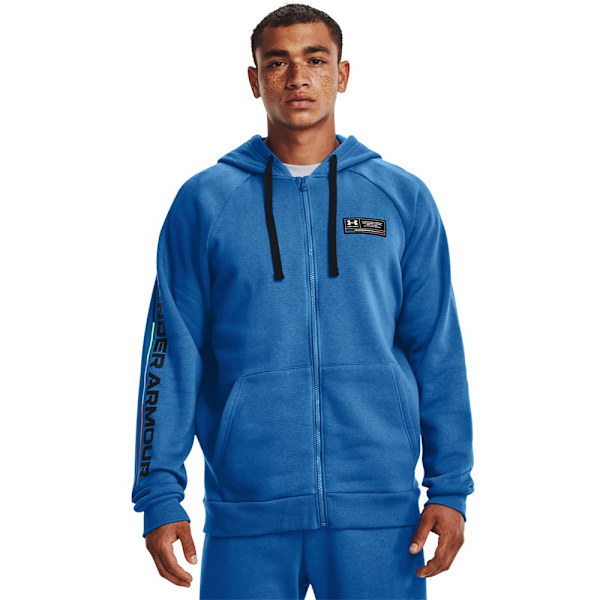 Puserot je Fleecet Under Armour Rival Fleece Chroma FZ HD Vaaleansiniset 178 - 182 cm/M