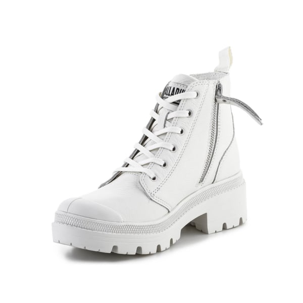 Kengät Palladium Pallabase Leather White black M Valkoiset 37.5