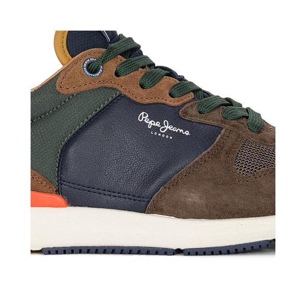Sneakers low Pepe Jeans London Pro Basic M Brun 44