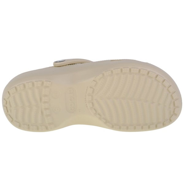 Træsko Crocs Classic Platform Clog Beige 39