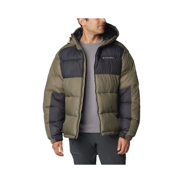 Jakker Columbia Pike Lake Ii Hooded Jacket Sort,Grøn 183 - 187 cm/L
