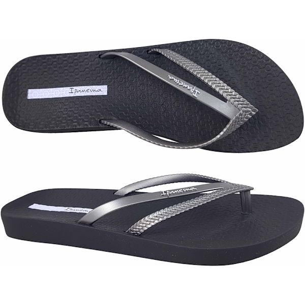 Flip-flops Ipanema Bossa Soft V Fem Sølv 38