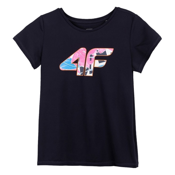 T-shirts 4F JTSD015A Sort 134 - 139 cm
