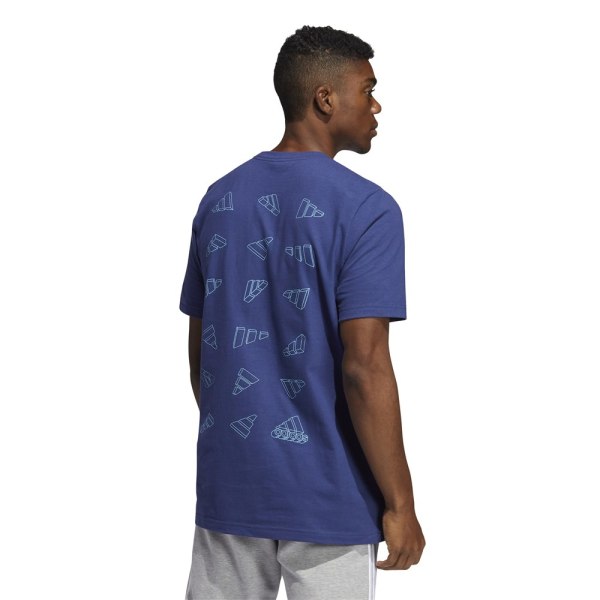 T-shirts Adidas Geo Graphic Tee Flåde 170 - 175 cm/M