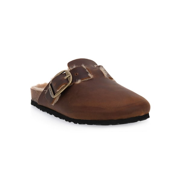 Tøffel Frau Crazy Cognac Brun 41