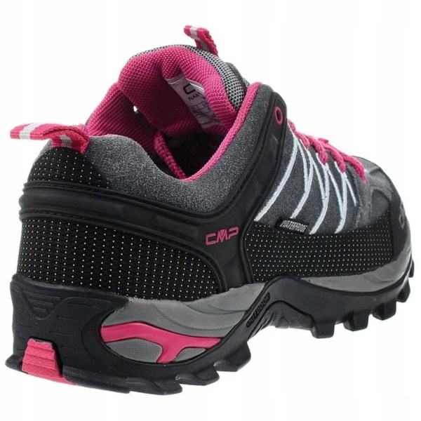 Sneakers low CMP Rigel Wmn WP Grå,Grafit,Pink 36