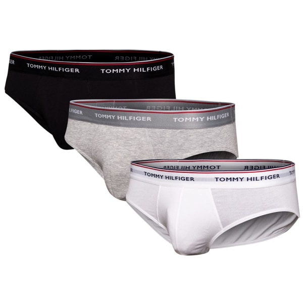 Majtki Tommy Hilfiger 3PACK Svarta,Gråa,Vit XL