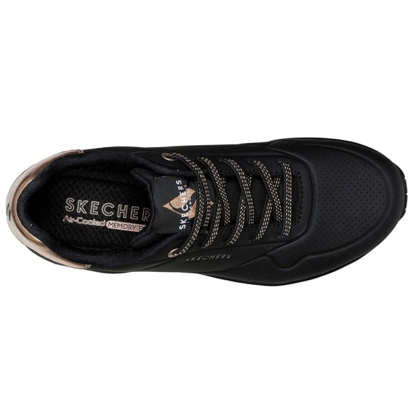 Lågskor Skechers Uno Shimmer Away Svarta 37.5