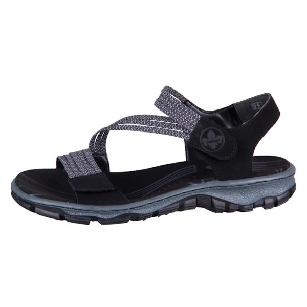 Sandaler Rieker 6887100 Sort 42
