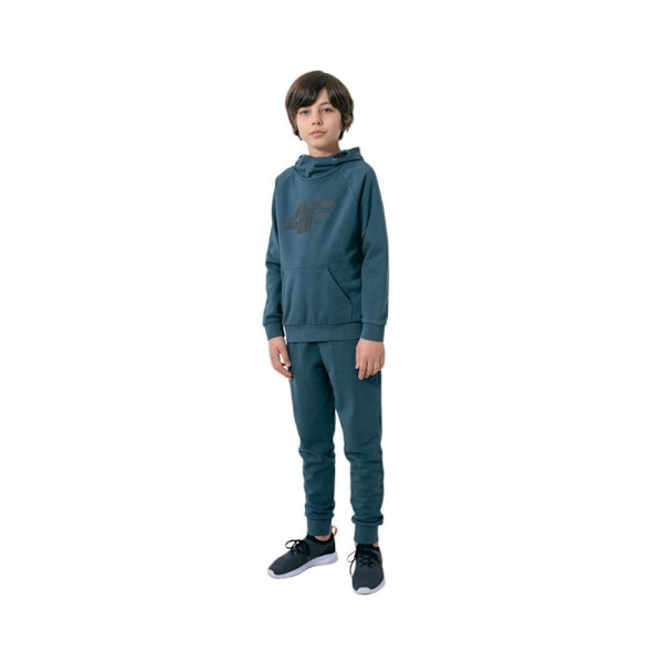 Puserot je Fleecet 4F HJZ22JBLM00232S Vihreät 122 - 127 cm
