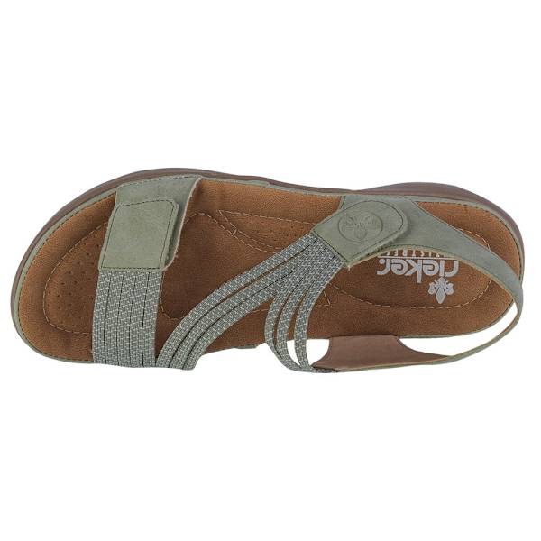 Sandaler Rieker 6487052 Oliv 38