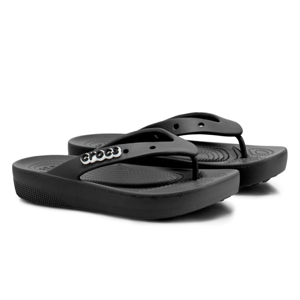 flip-flops Crocs Classic Platform Svarta 41