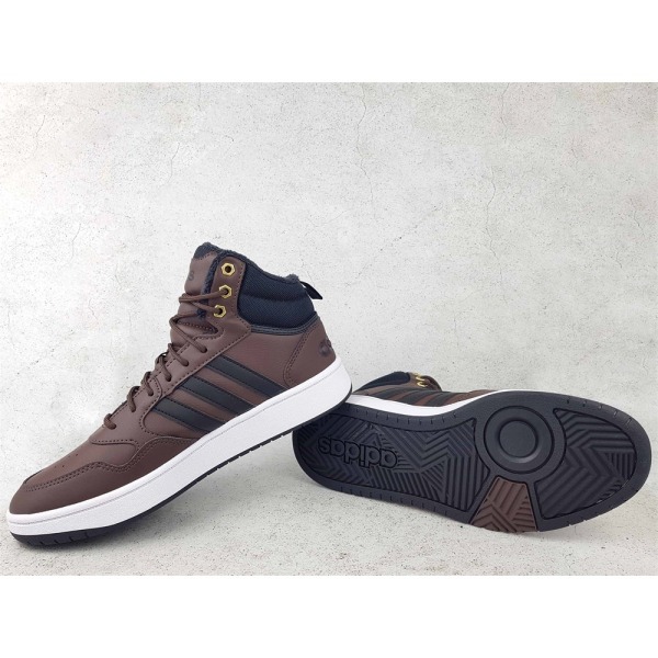 Sko Adidas Hoops 30 Mid Wtr Brun 48