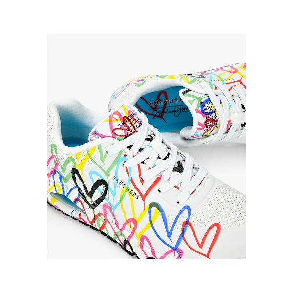 Puolikengät Skechers Spread The Love Vaaleansiniset,Vaaleanpunaiset 41