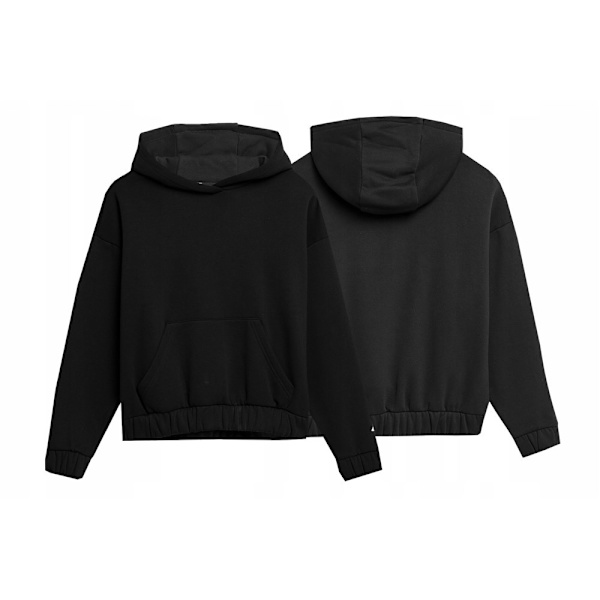 Sweatshirts 4F SS23TSWSF25520S Svarta 168 - 171 cm/M