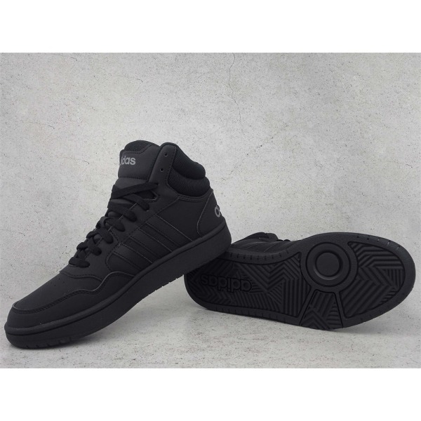 Kengät Adidas Hoops 30 Mid Mustat 39 1/3