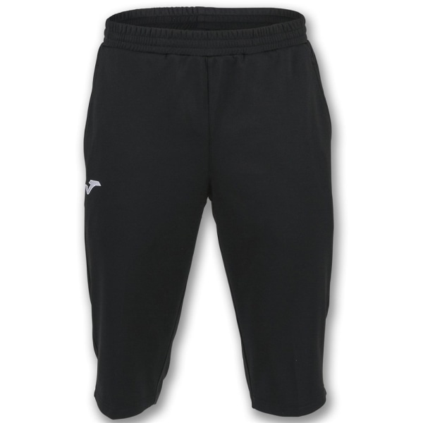 Byxor Joma Capri Fleece Svarta 158 - 163 cm/XS