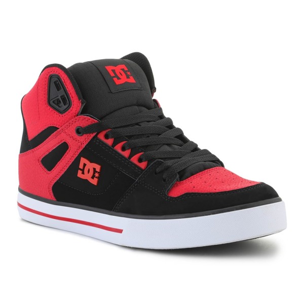 Sko DC Pure High Top Rød,Sort 40.5