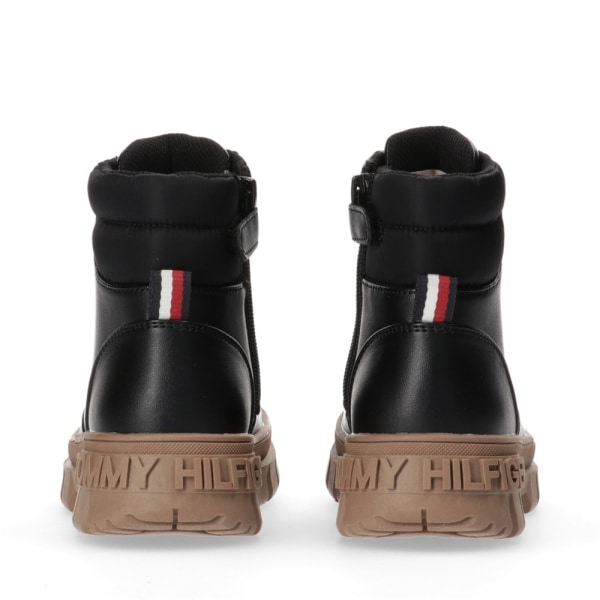 Sko Tommy Hilfiger Lace Up Bootie Black Sort 36