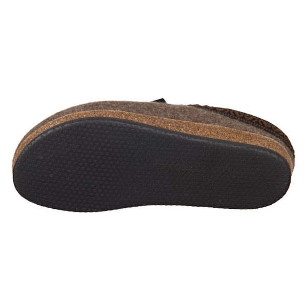 Hjemmesko Stegmann Brown Wollfilz Brun 45
