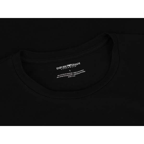 T-shirts Armani 110231A526 Sort 184 - 188 cm/XL