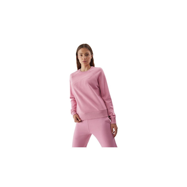Puserot je Fleecet 4F 4FAW23TSWSF072256S Vaaleanpunaiset 162 - 165 cm/XS
