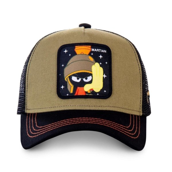 Mössar Capslab Looney Tunes Martian Trucker Svarta,Oliv Produkt av avvikande storlek