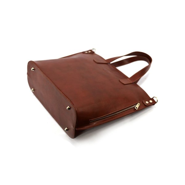 Håndtasker Vera Pelle VP515L Brun