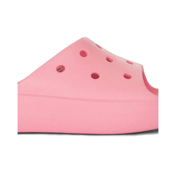 Tofflor Crocs Platform Slide Rosa 38