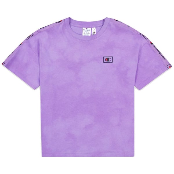 Shirts Champion Wmns Organic Cotton Blend Tie Dye Lila 173 - 177 cm/L