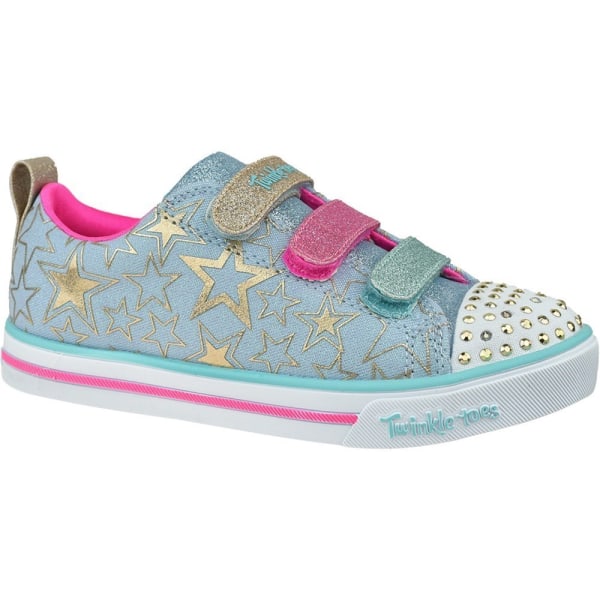 Sneakers low Skechers Sparkle Litestars The Limit Pink,Azurblå 30