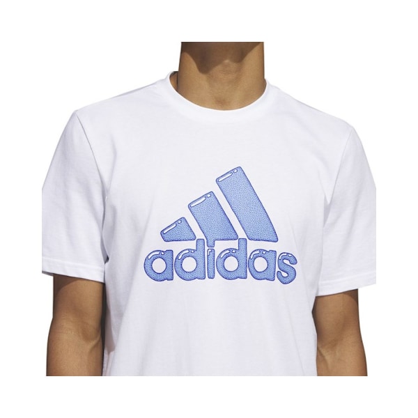 T-shirts Adidas Fill G Tee Hvid 182 - 187 cm/XL