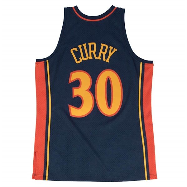 Mitchell & Ness Nba Golden State Warriors Steph Curry 0910 Swing Sort,Flåde 193 - 197 cm/XXL