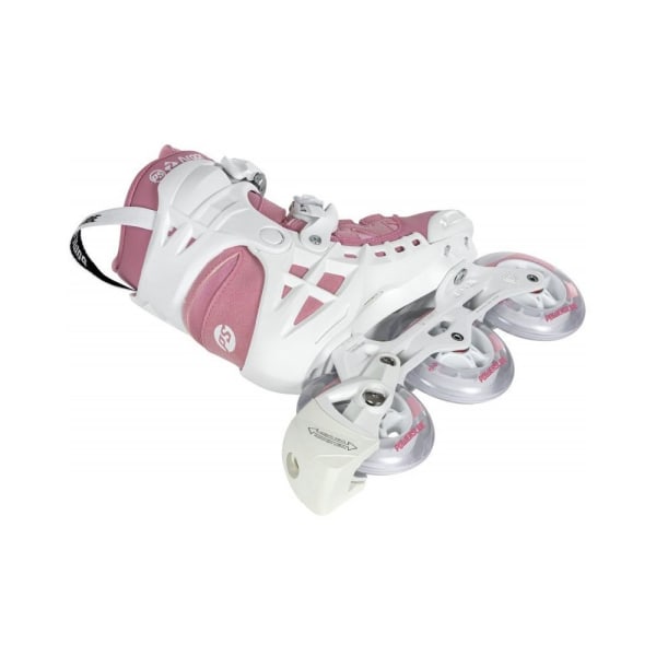 Rollerblades Powerslide Phuzion Argon Valkoiset,Vaaleanpunaiset 25,0 cm/39,0 eu/6,0 uk/8,0 us