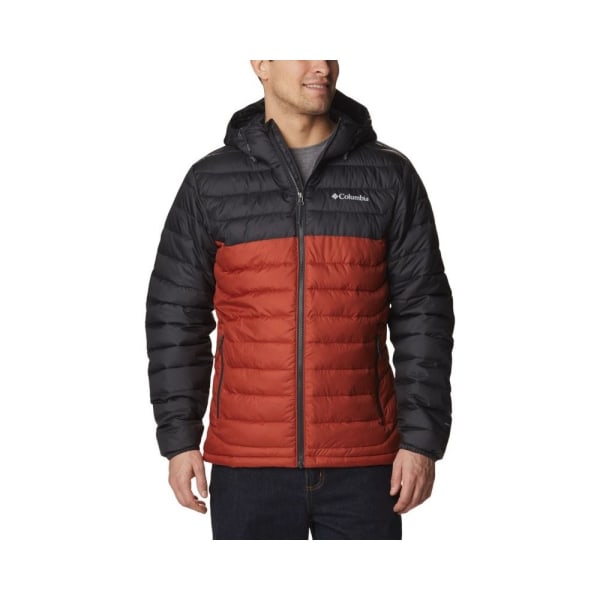 takki Columbia Powder Lite Tummansininen,Mustat 188 - 192 cm/XL