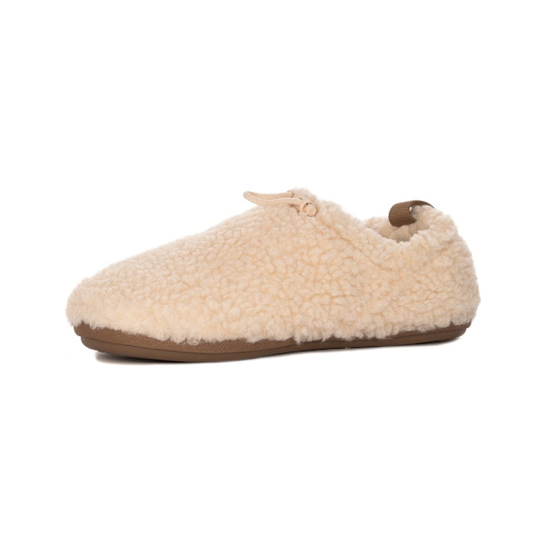 Hjemmesko UGG Plushy Slipper Beige 37