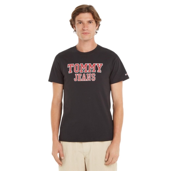 Shirts Tommy Hilfiger DM0DM16405BDS Svarta 179 - 183 cm/L