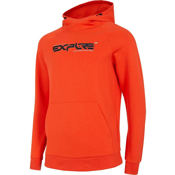 Sweatshirts 4F H4L22BLM01270S Röda 182 - 185 cm/XL