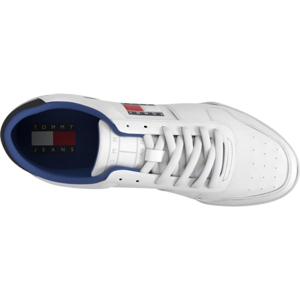 Puolikengät Tommy Hilfiger Retro Leather Cupsole Valkoiset 41